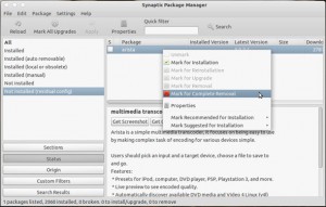 Synaptic Package Manager