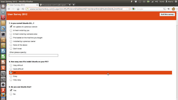 Ubuntu-survey