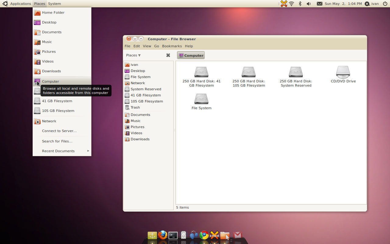Ubuntu 10.04 LTS Lucid Lynx Desktop Ubuntu 10.04 LTS Lucid Lynx Desktop
