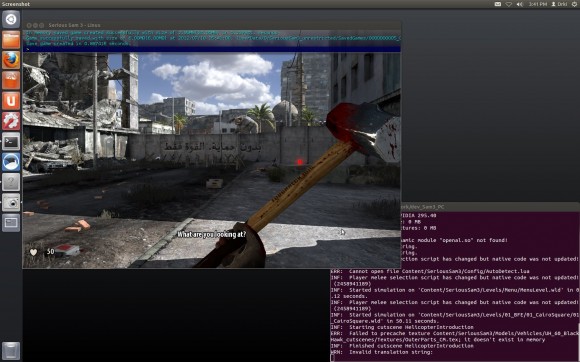 Serious Sam 3 na Ubuntu Linuxu