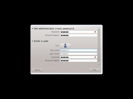 mageia postavljanje korisnika