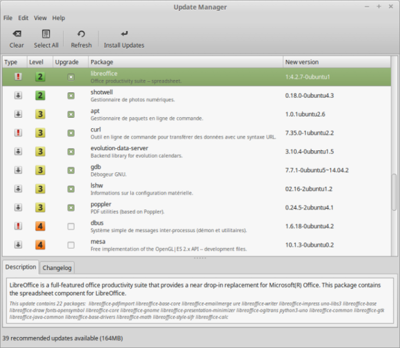 Mint 17.1 - Software Update Izvor: http://www.linuxmint.com/rel_rebecca_mate_whatsnew.php